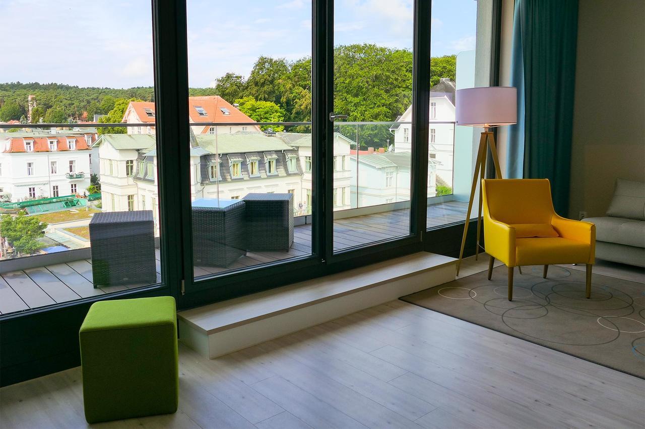 Seetelhotel Kaiserstrand Beachhotel Heringsdorf  Esterno foto