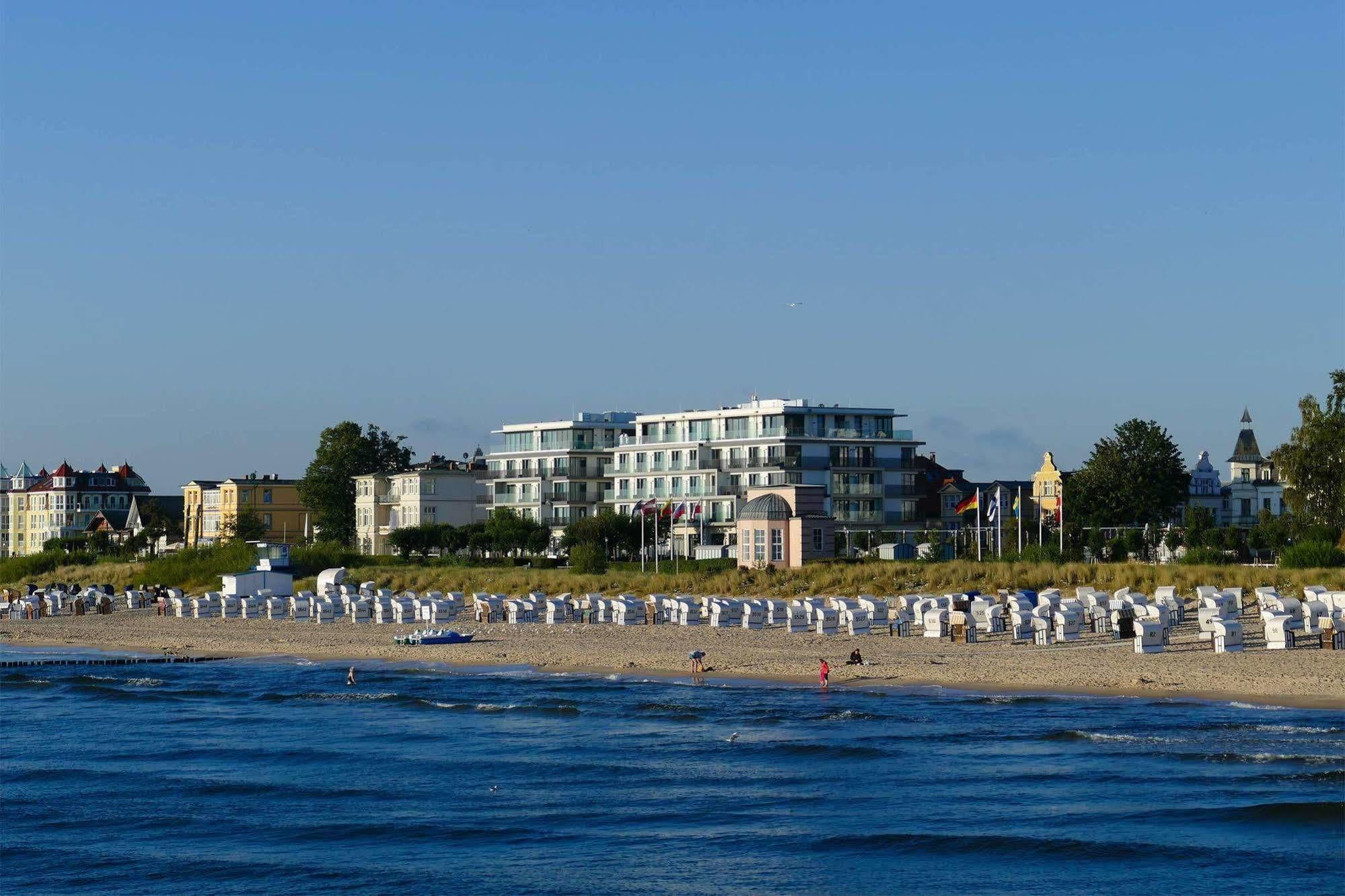 Seetelhotel Kaiserstrand Beachhotel Heringsdorf  Esterno foto